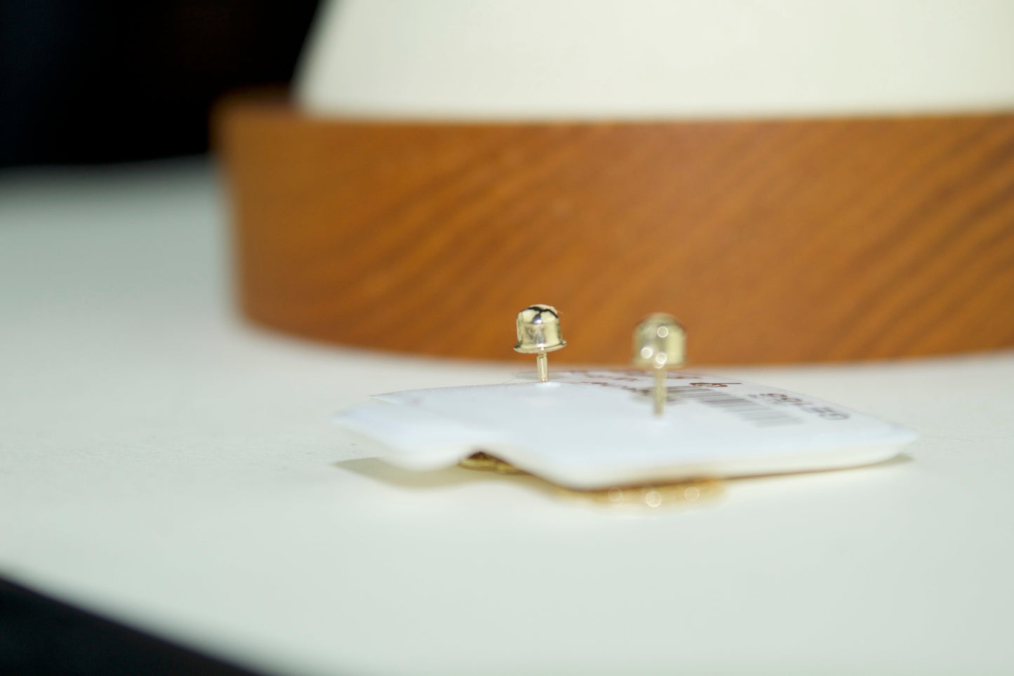 Rose Stud Earrings | 14K