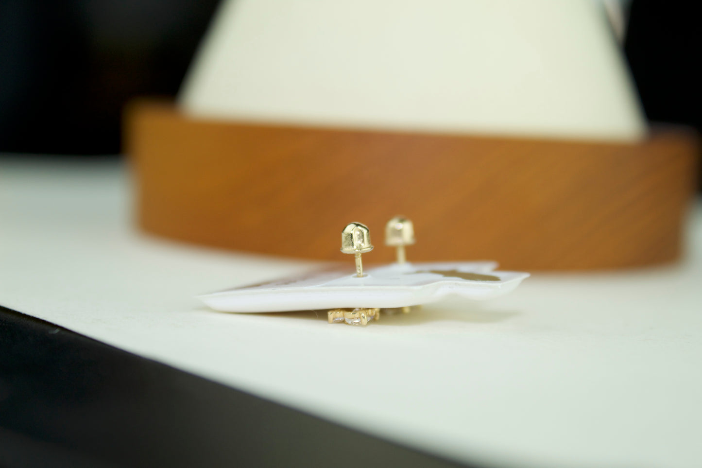 Butterfly Stud Earrings | 14K