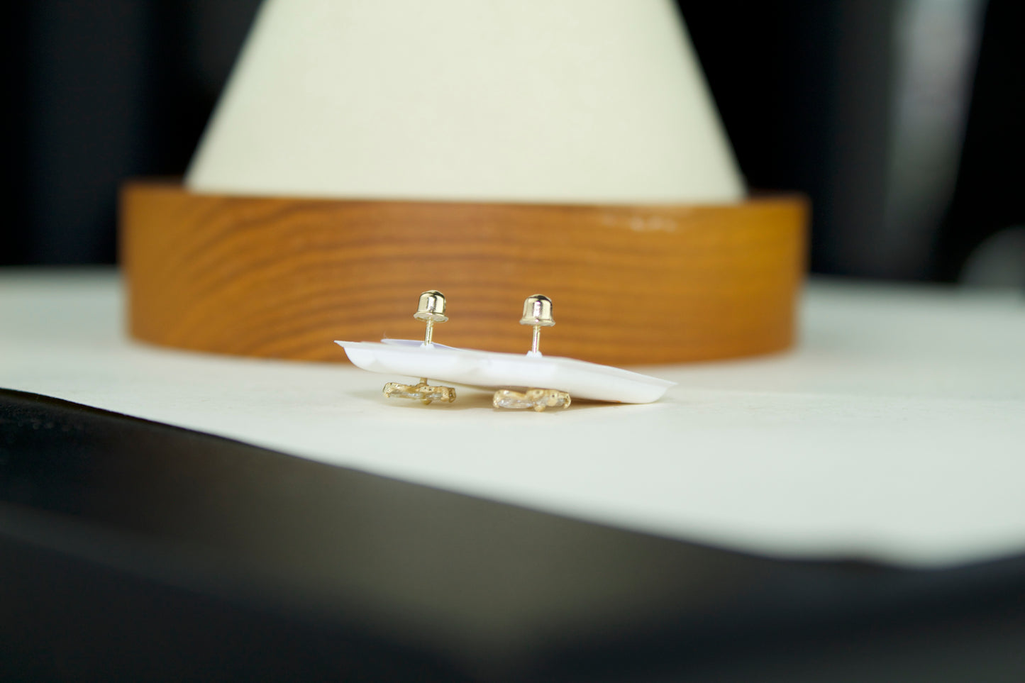 Butterfly Stud Earrings | 14K