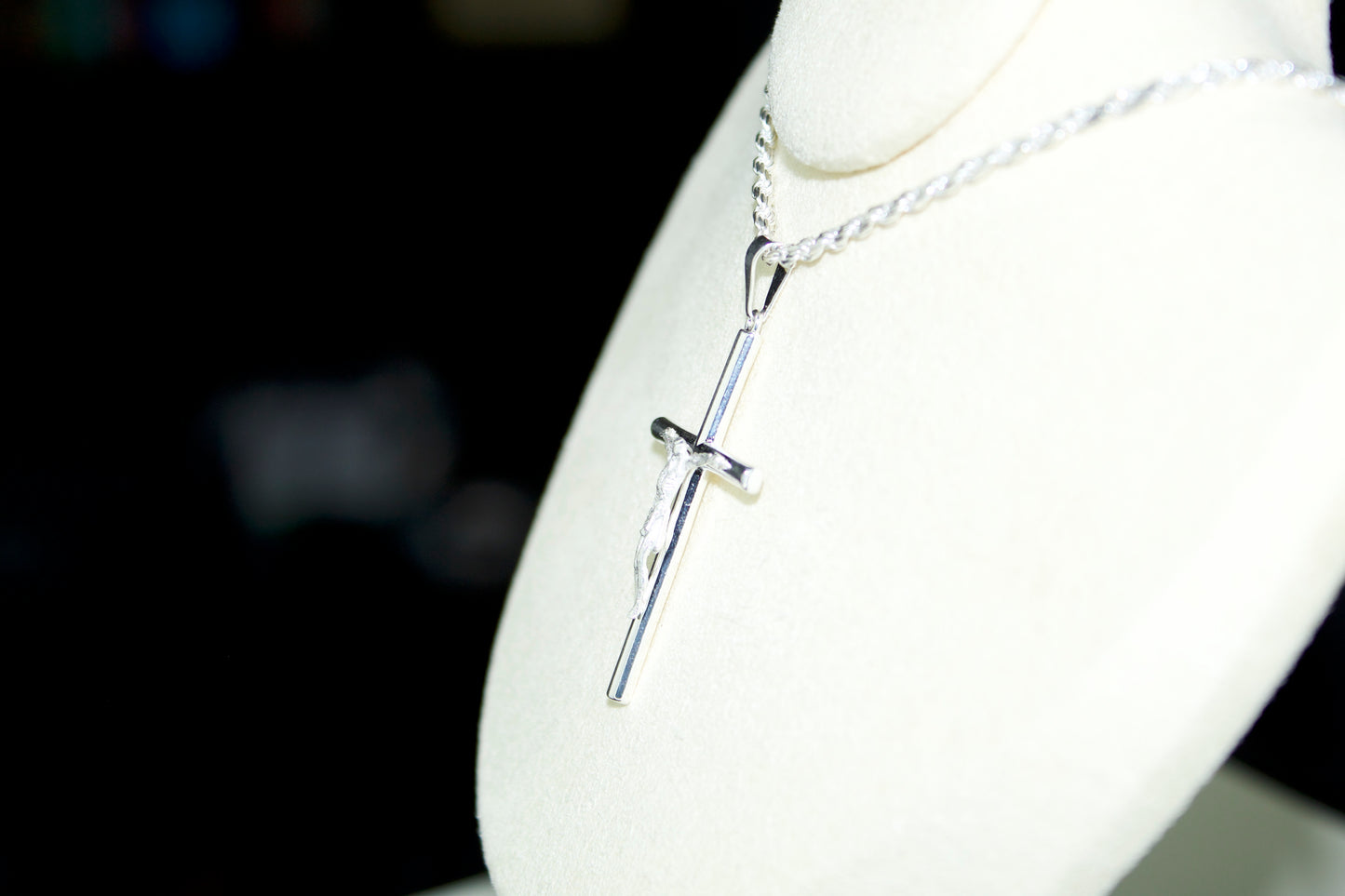 Crucifix Pendant .925 Sterling Silver
