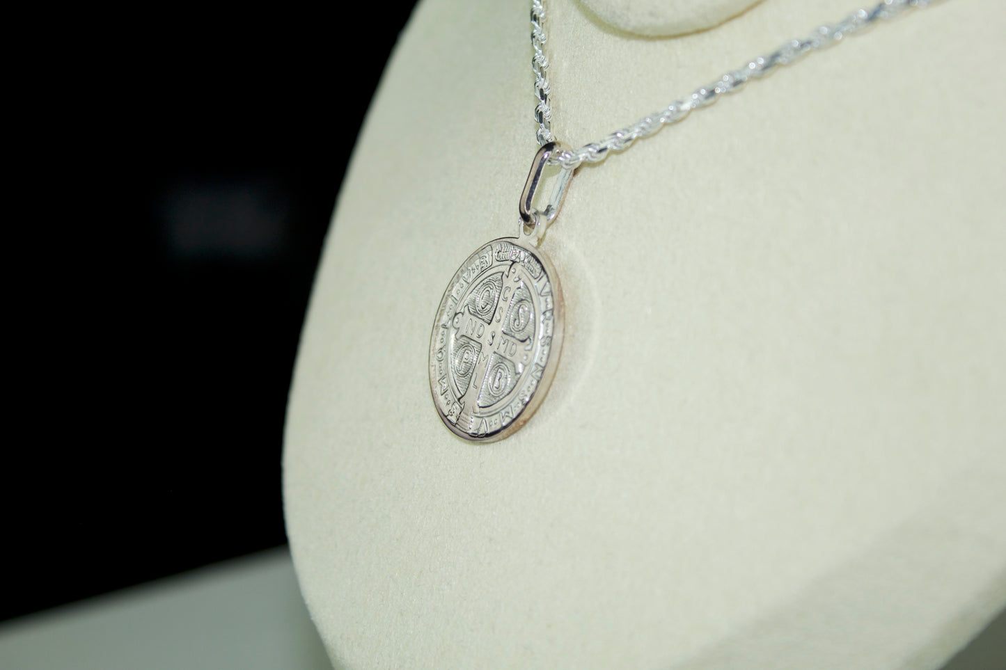 San Benito (Saint Benedict) Pendant – .925 Sterling Silver