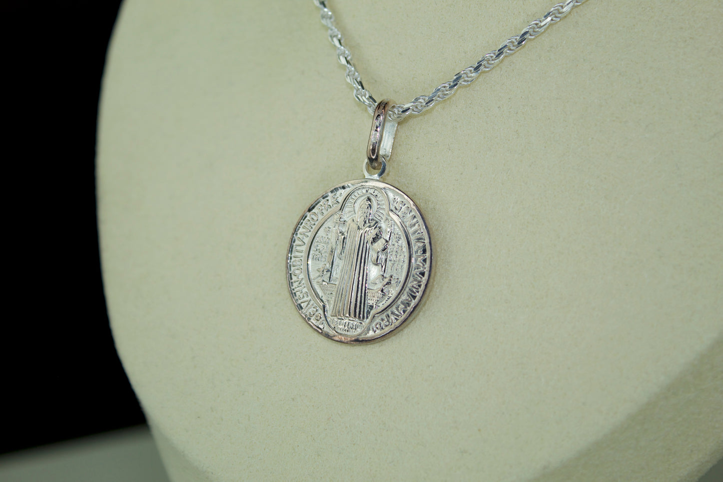 San Benito (Saint Benedict) Pendant – .925 Sterling Silver