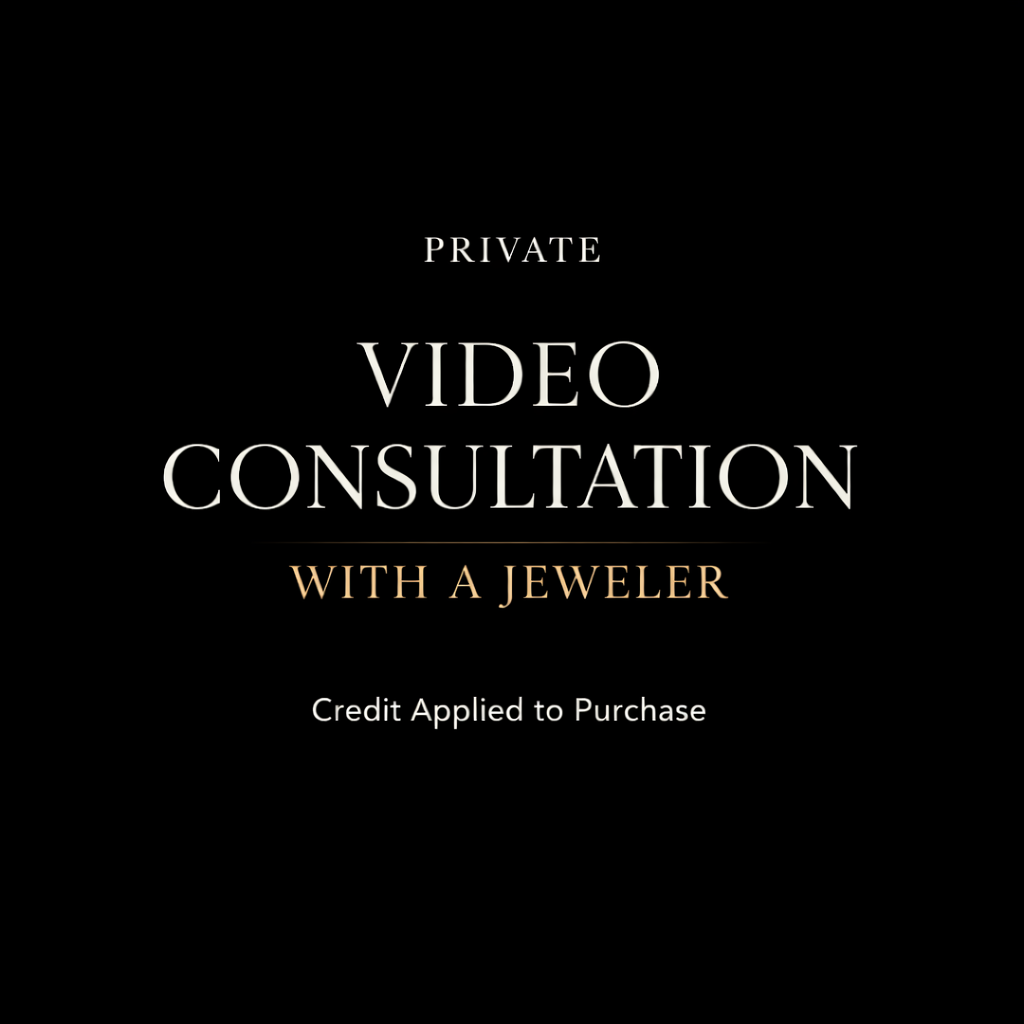 Private Video Consultation with a Jeweler (Credit)
