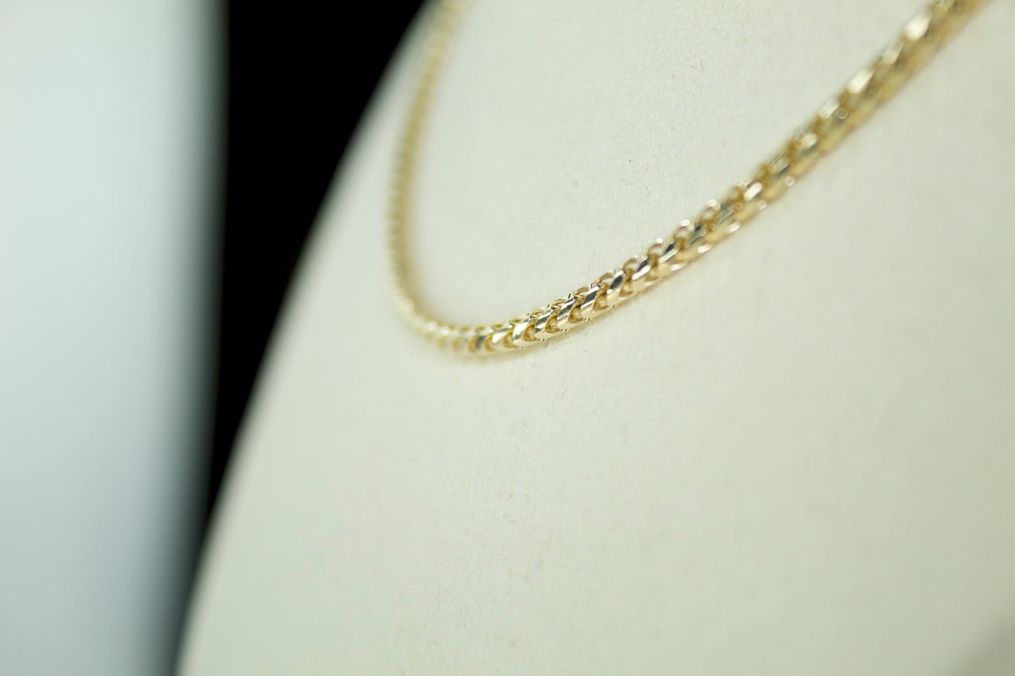 14K Solid Franco Chain – 2.2mm | 22”