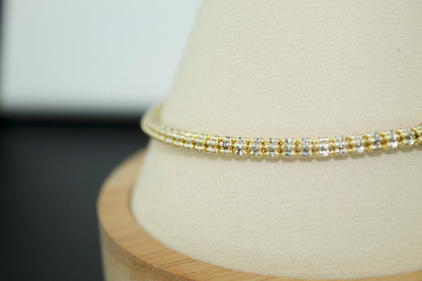 The Ice Bracelet – 14K, 8", 3mm