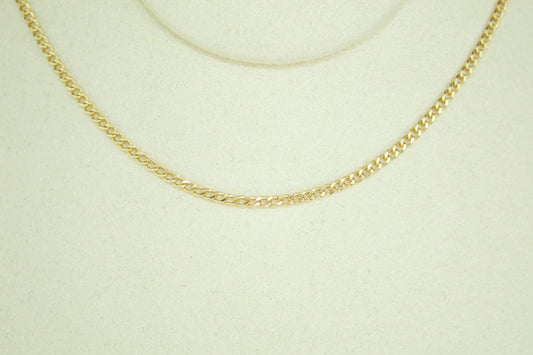 14K Cuban Link  Chain – 1.7mm | 20”