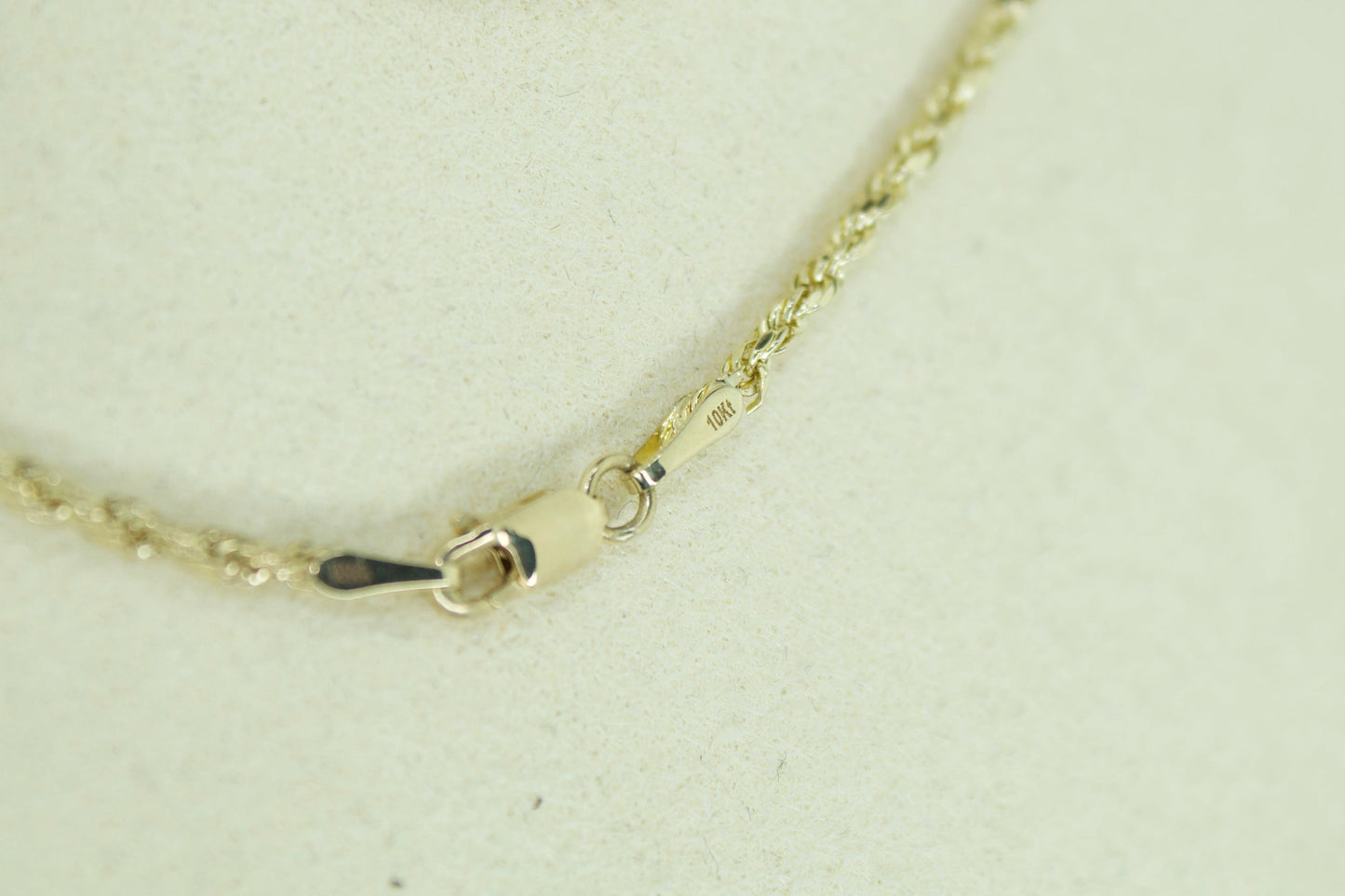 20" Diamond Cut Rope Chain | 10K | 1.7mm | Hollow