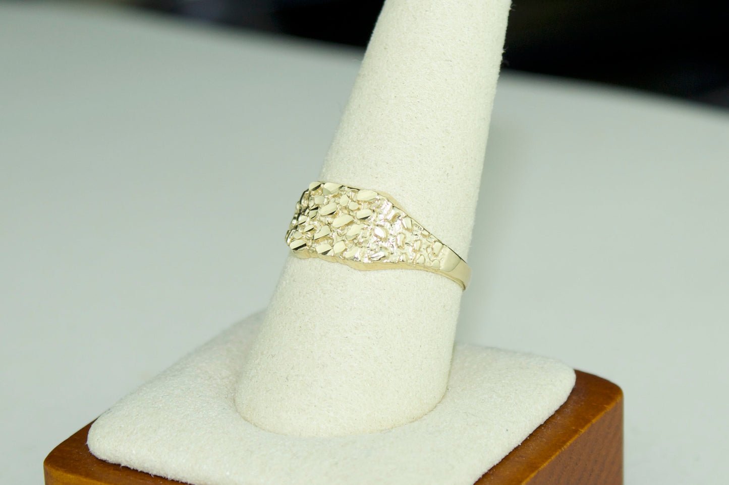 Nugget Ring | Solid 10K | Size 9.75–10