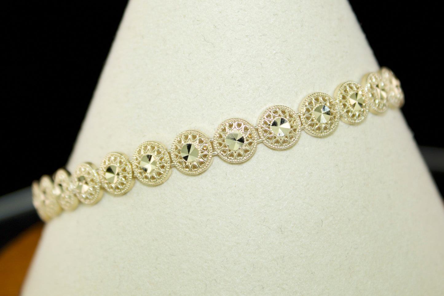 Coeur Bracelet | 14K | 7"