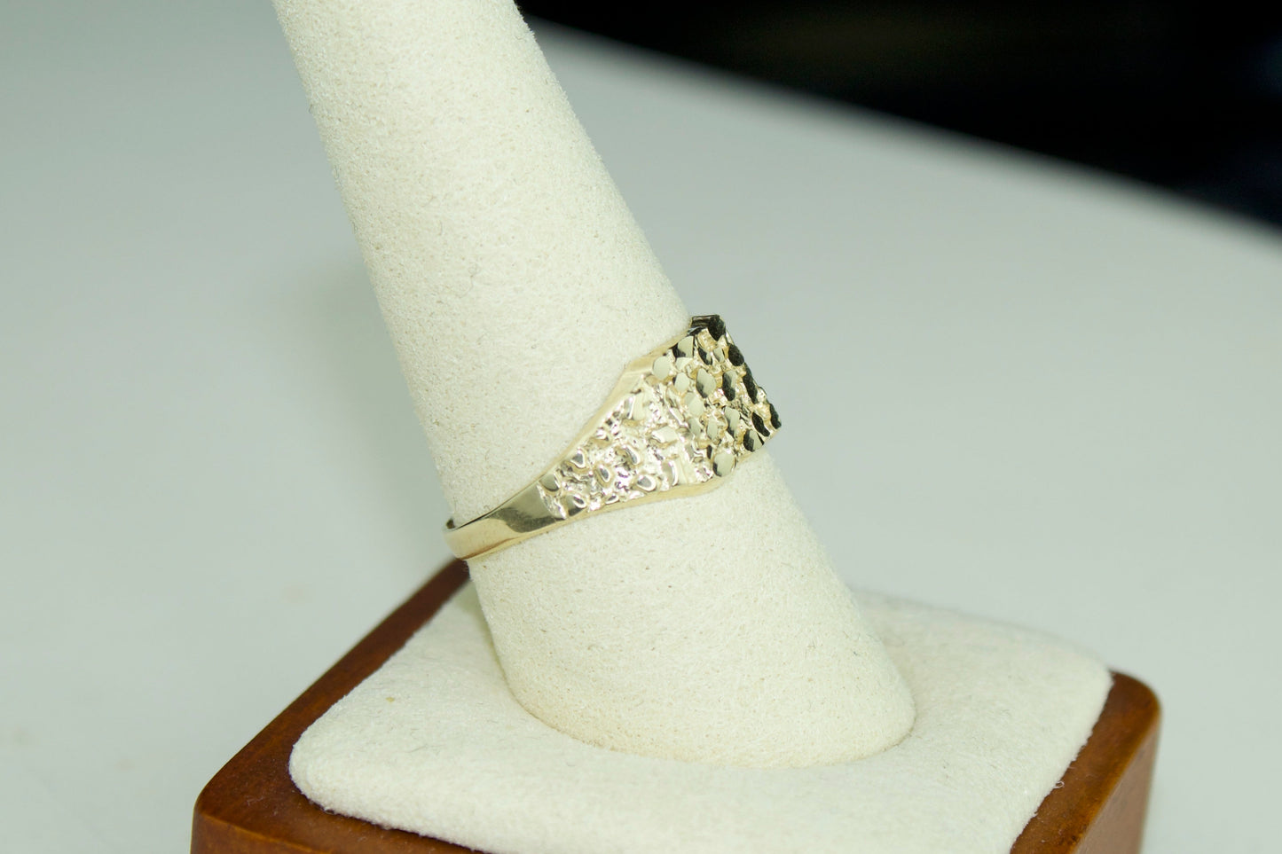 Nugget Ring | Solid 10K | Size 9.75–10