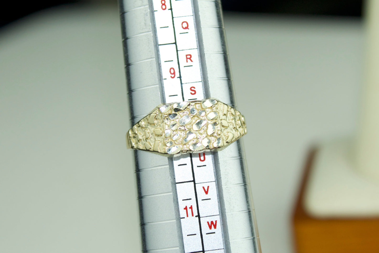 Nugget Ring | Solid 10K | Size 9.75–10