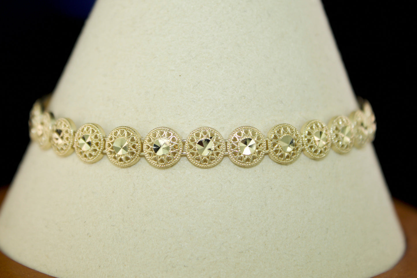 Coeur Bracelet | 14K | 7"