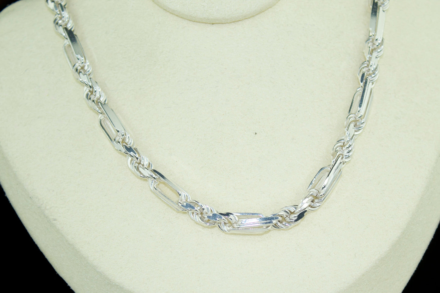 Milano Solid Chain | .925 Silver | 22” | 5.4mm