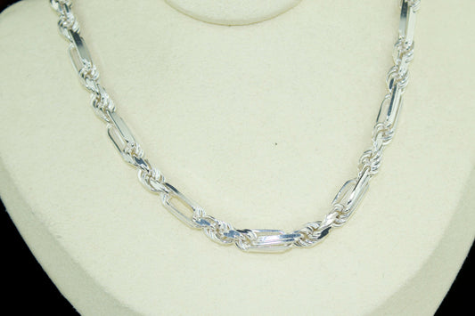 Milano Solid Chain | .925 Silver | 22” | 5.4mm