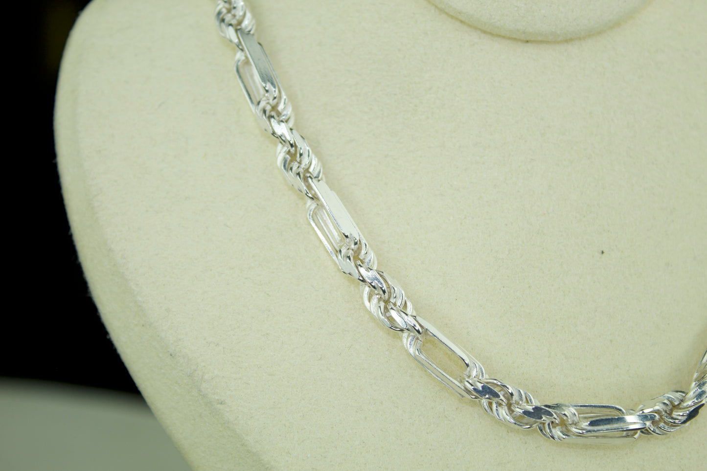 Milano Solid Chain | .925 Silver | 22” | 5.4mm