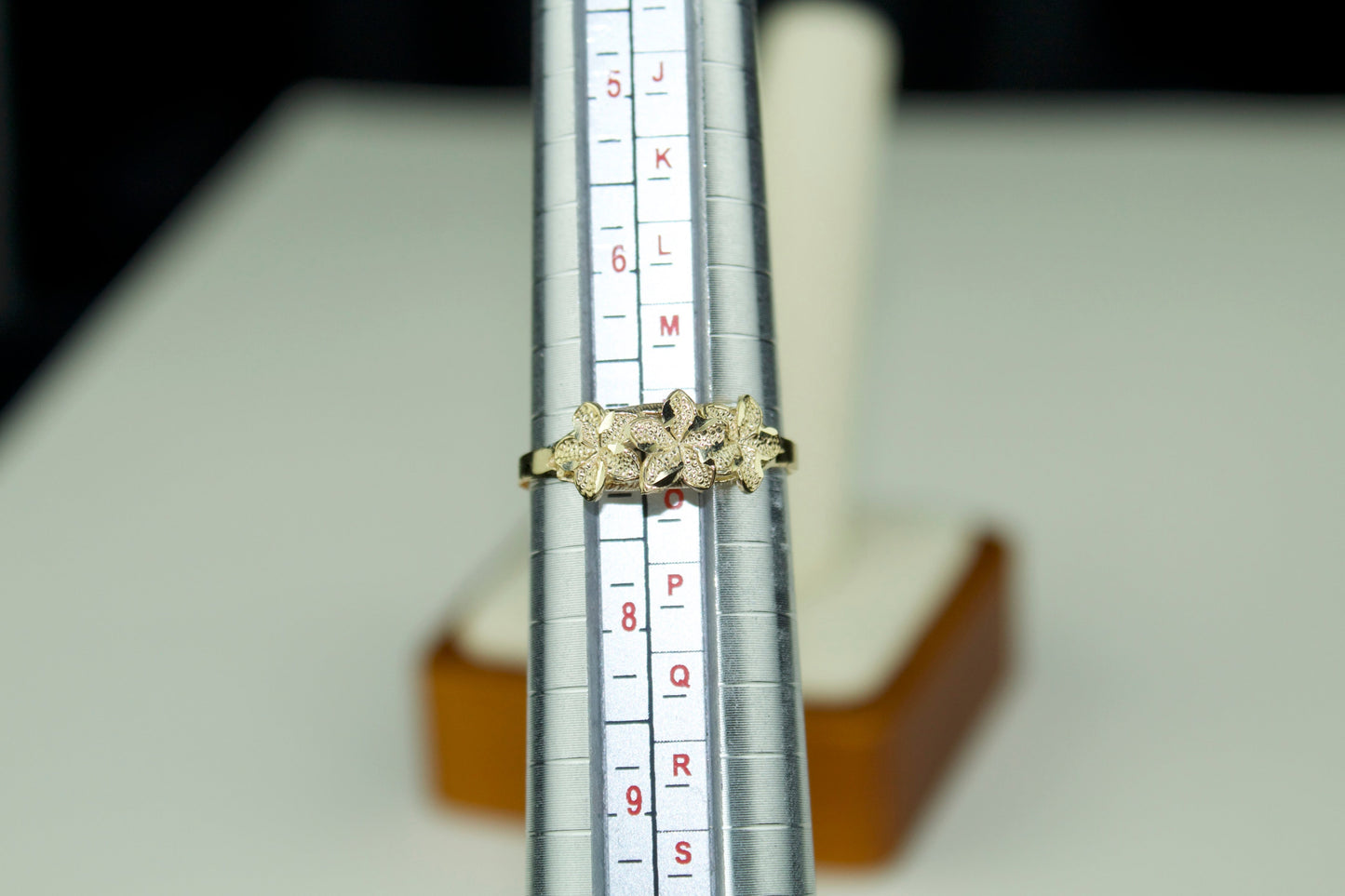 14K Eternal Hibiscus Ring