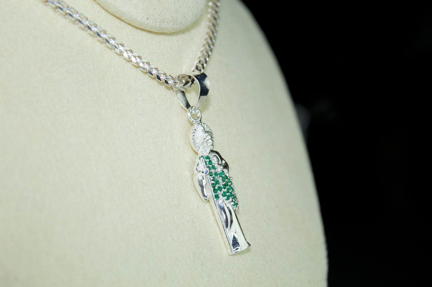 San Judas Pendant .925 Silver