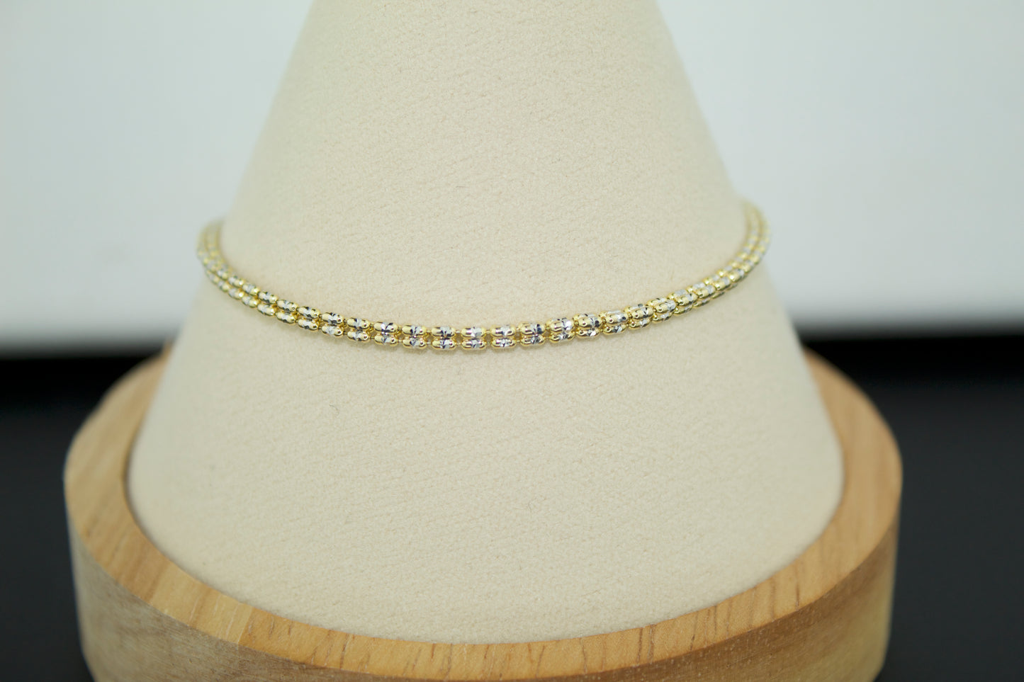 The Ice Bracelet – 14K, 7", 2.2mm