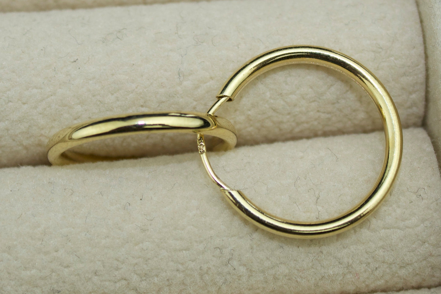 14K Endless Hoop Earrings