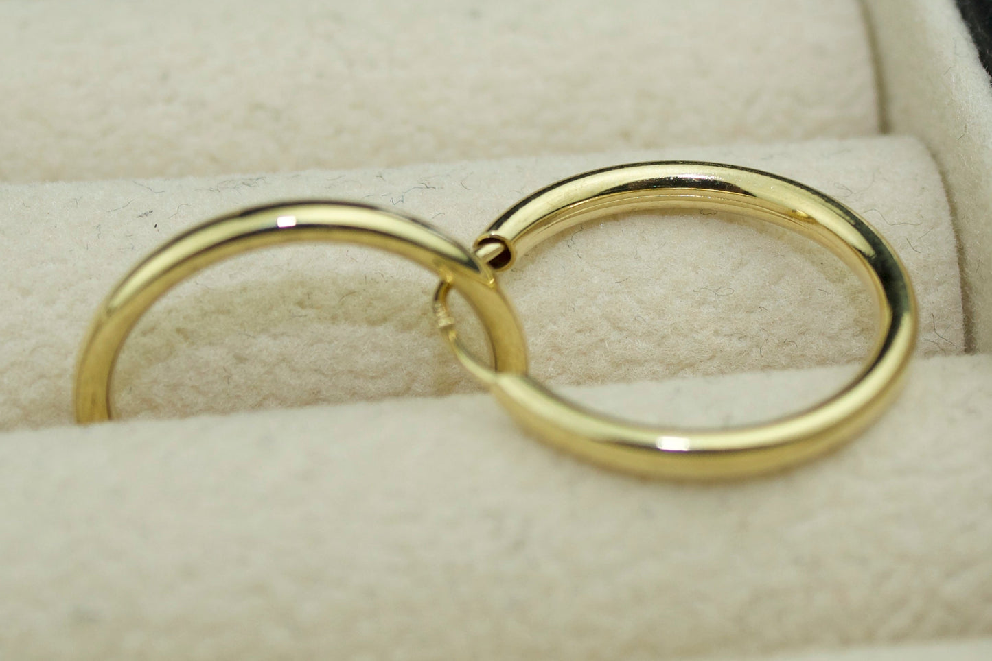 14K Endless Hoop Earrings