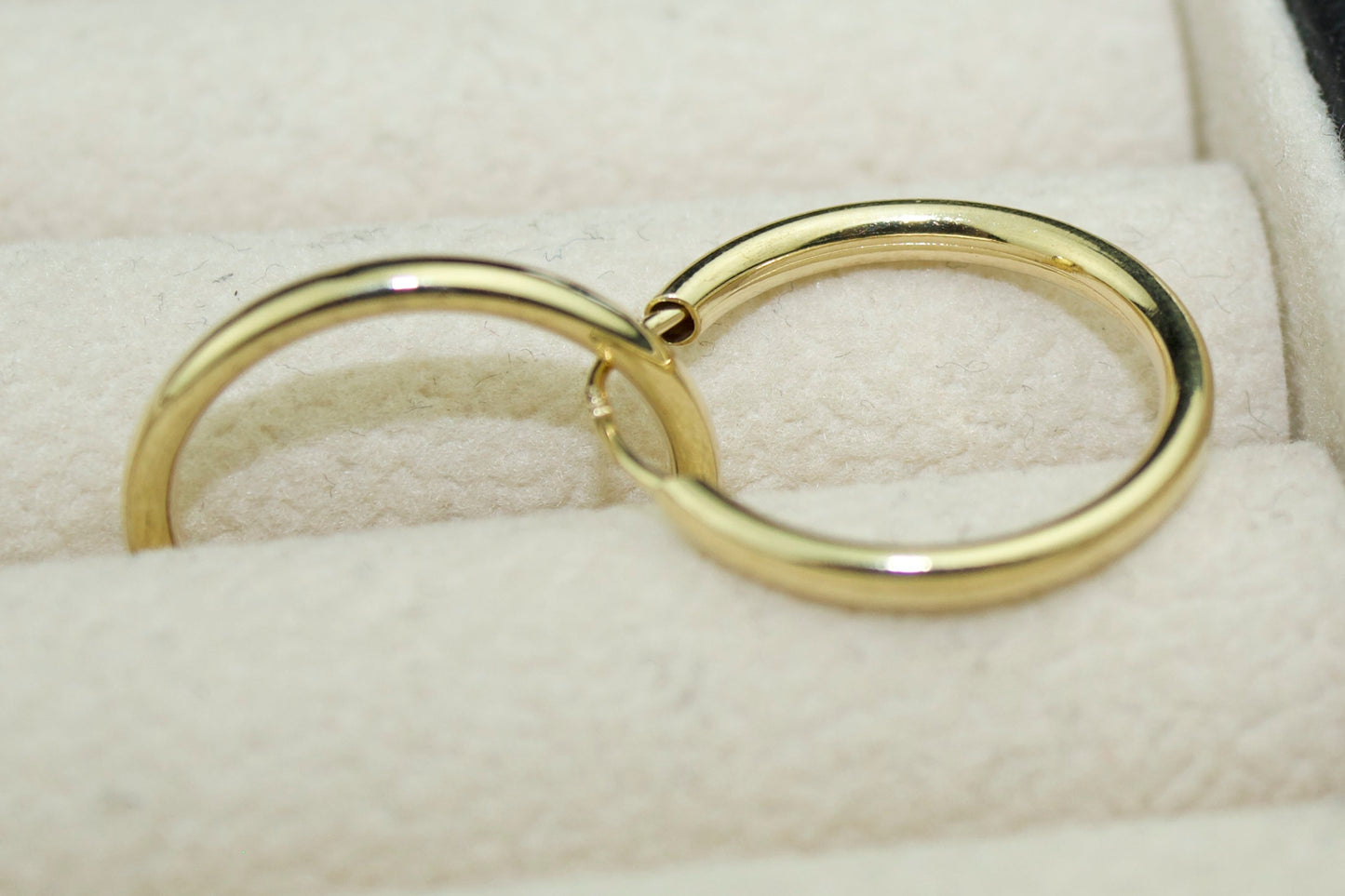 14K Endless Hoop Earrings