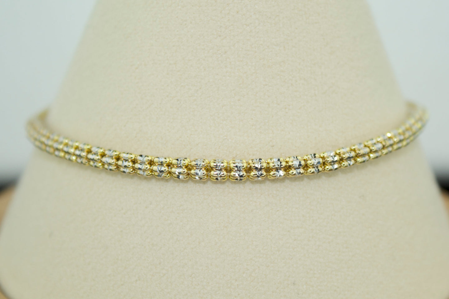 The Ice Bracelet – 14K, 8", 3mm
