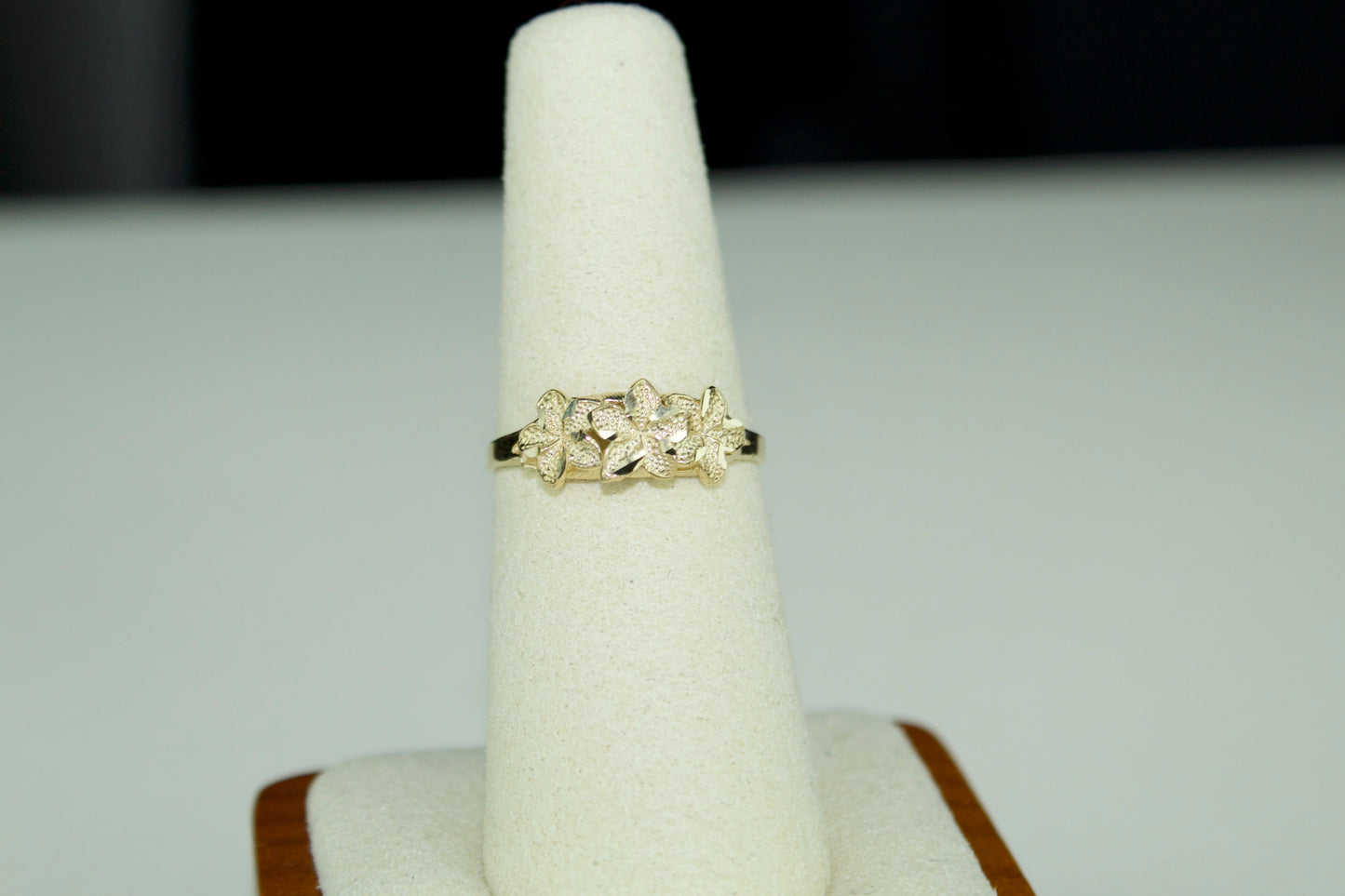 14K Eternal Hibiscus Ring