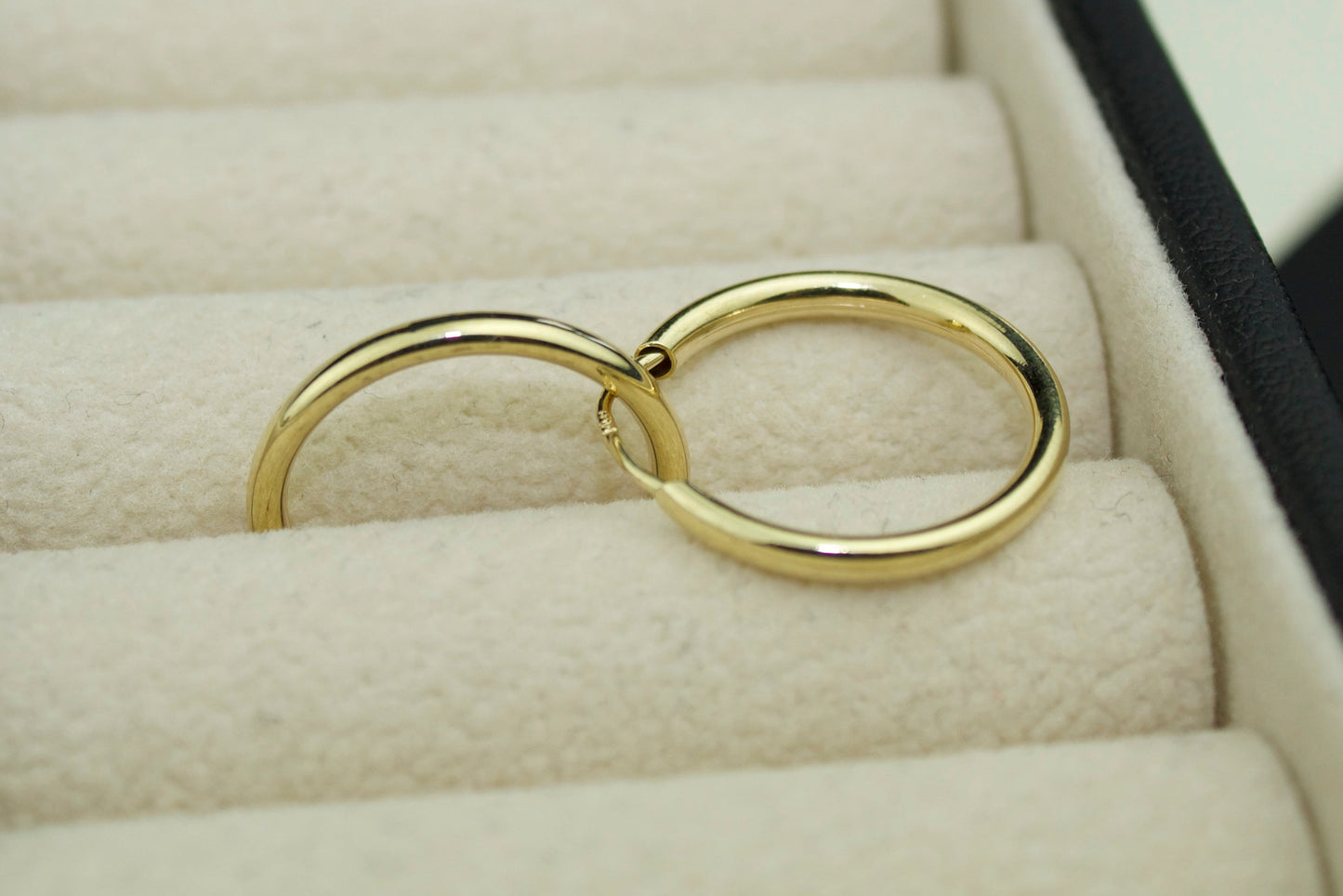 14K Endless Hoop Earrings
