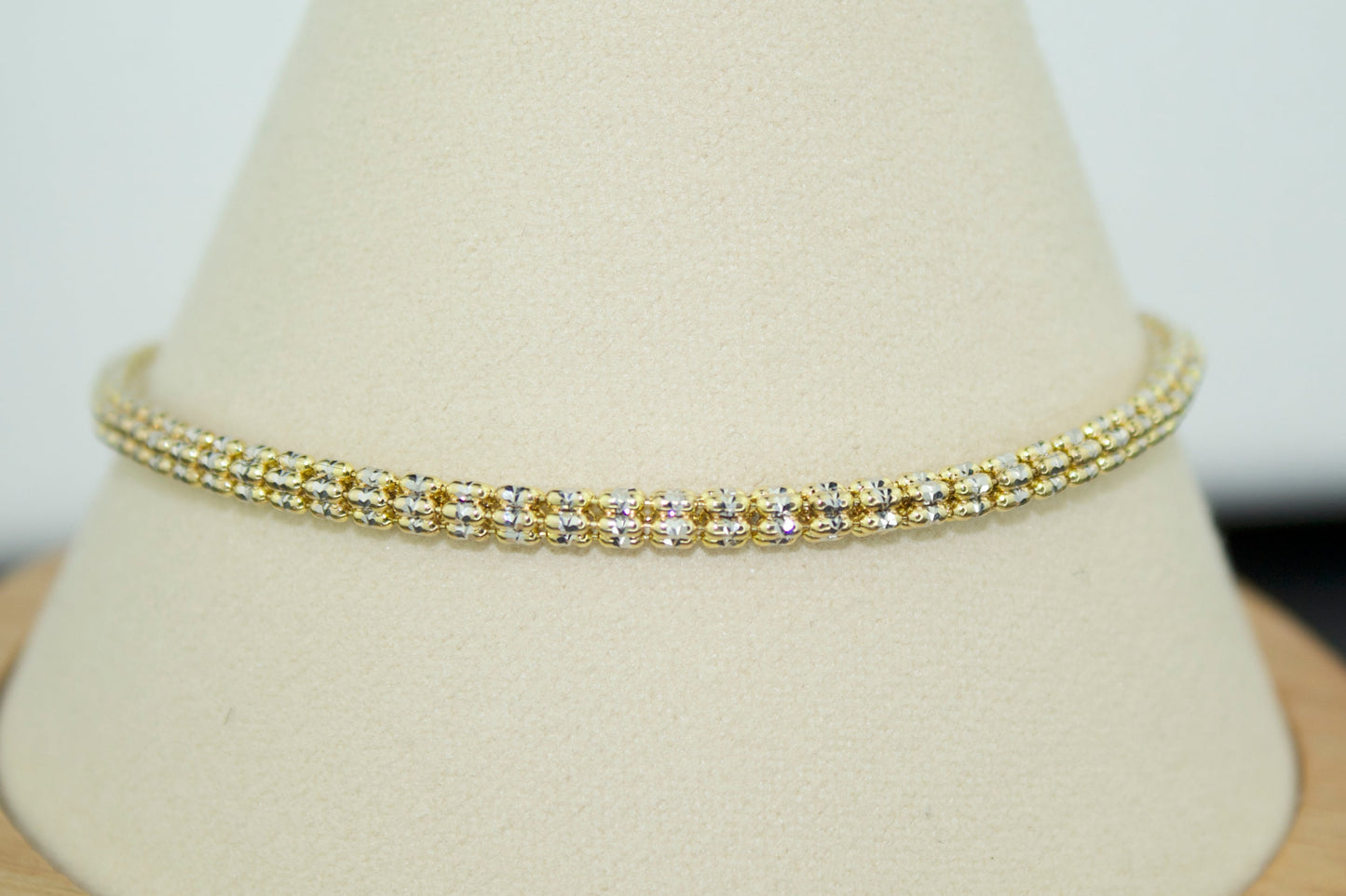 The Ice Bracelet – 14K, 8", 3mm