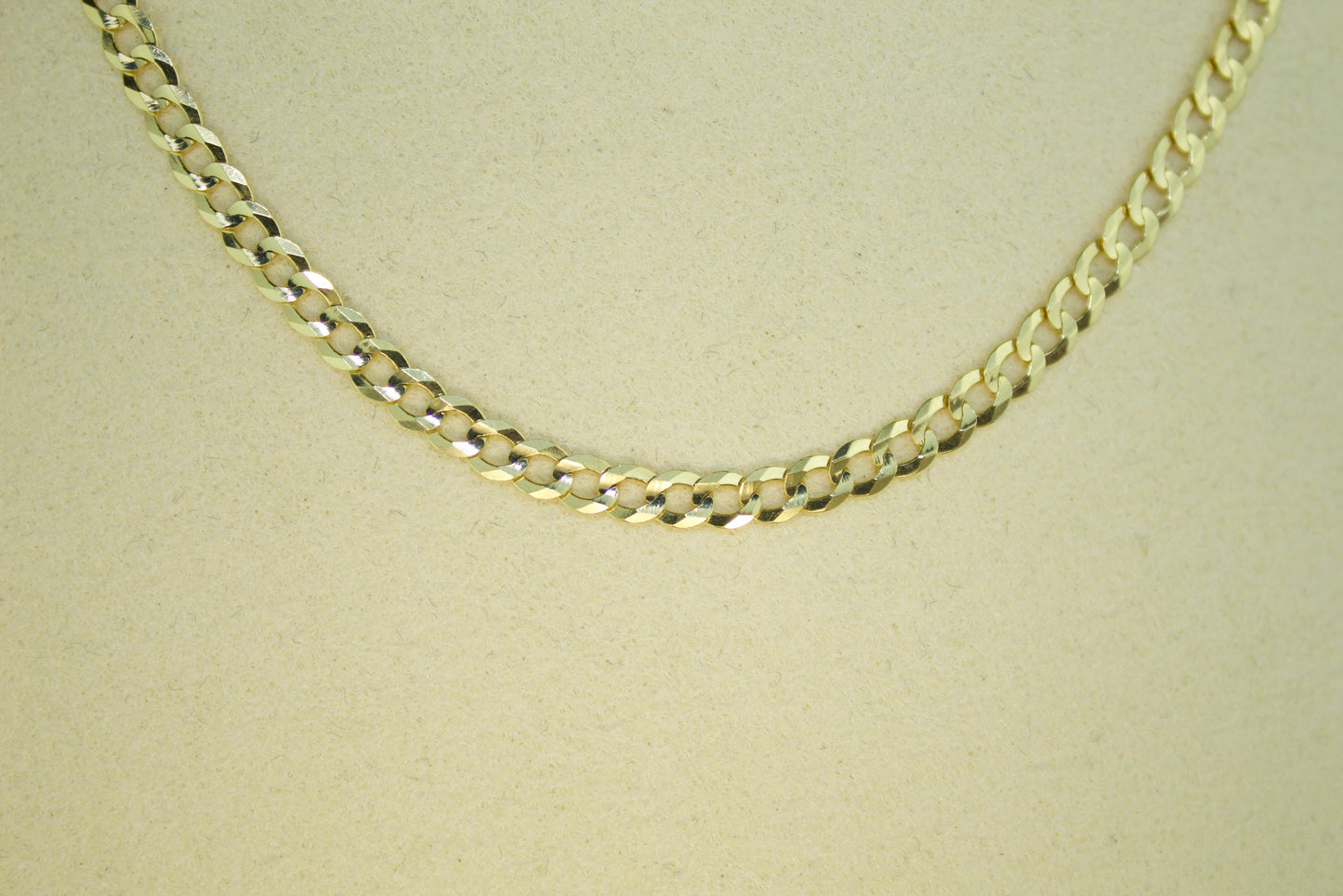 14K Solid Cuban Link Chain – 3.1mm | 24”