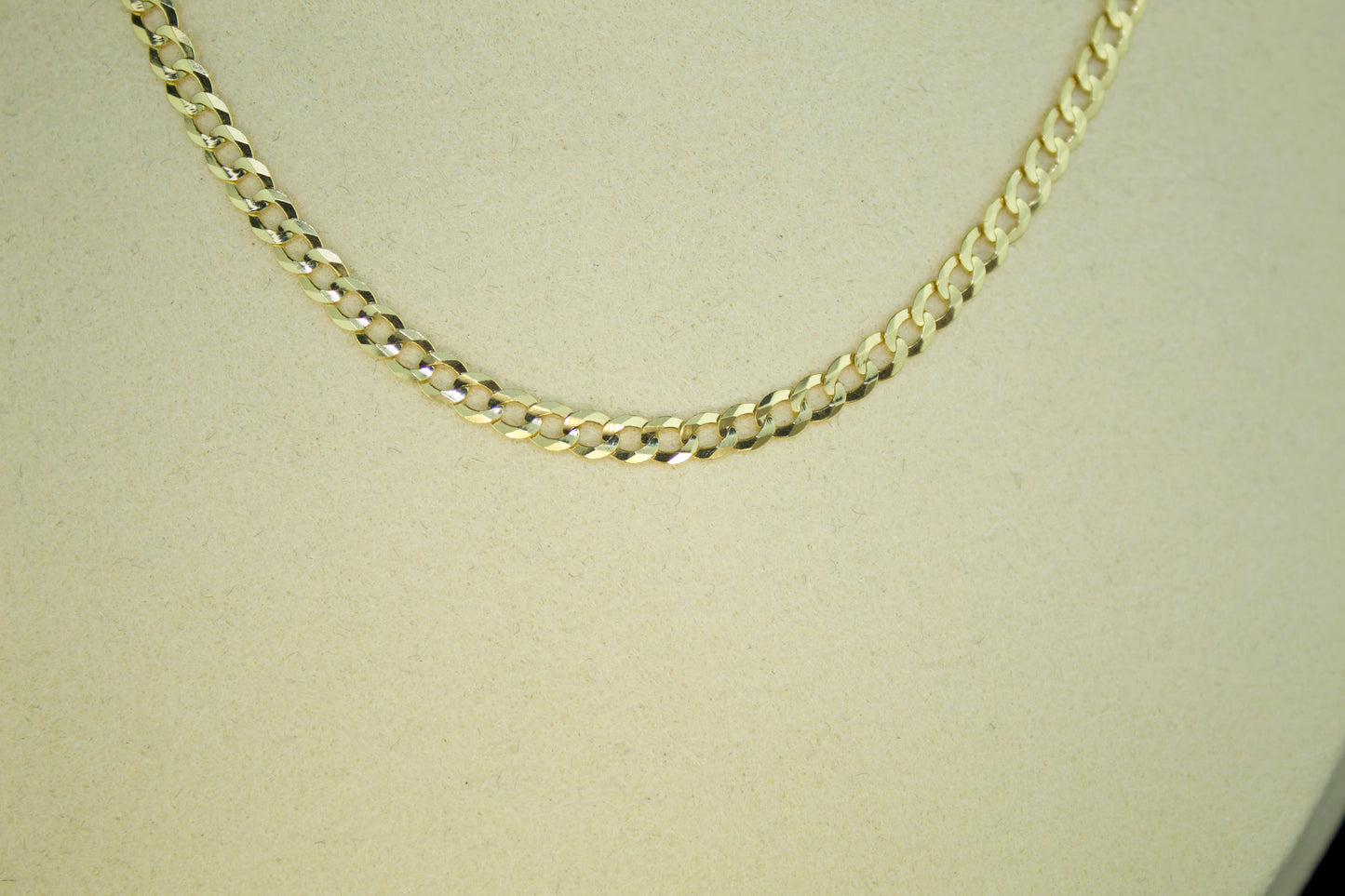 14K Solid Cuban Link Chain – 3.1mm | 24”