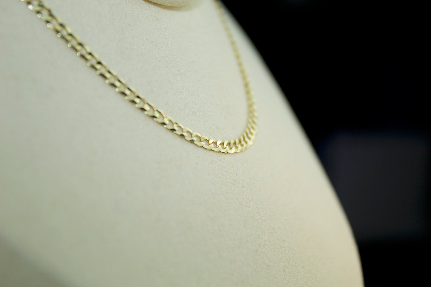 14K Solid Cuban Link Chain – 3.1mm | 24”