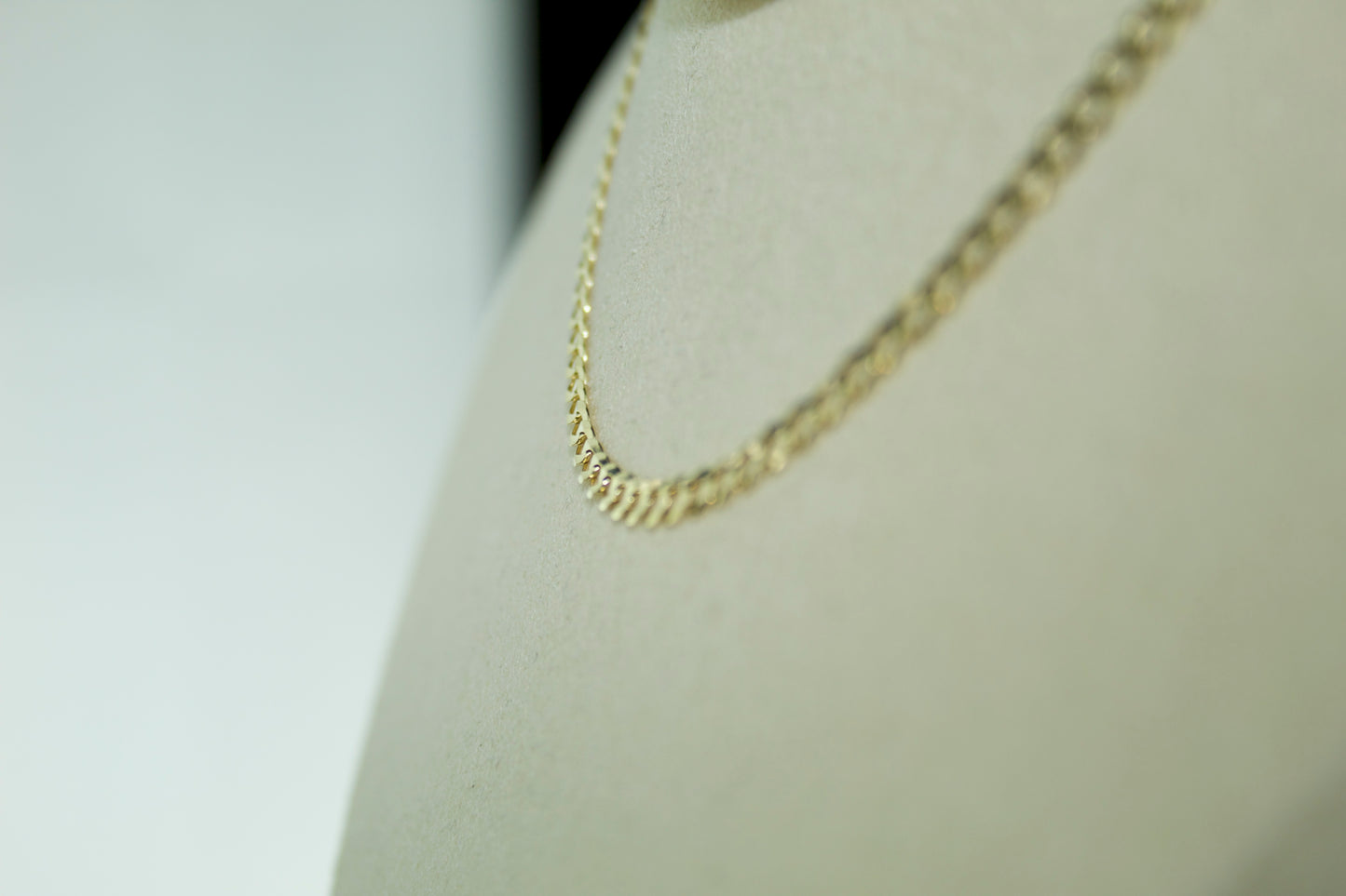 14K Solid Cuban Link Chain – 3.1mm | 24”