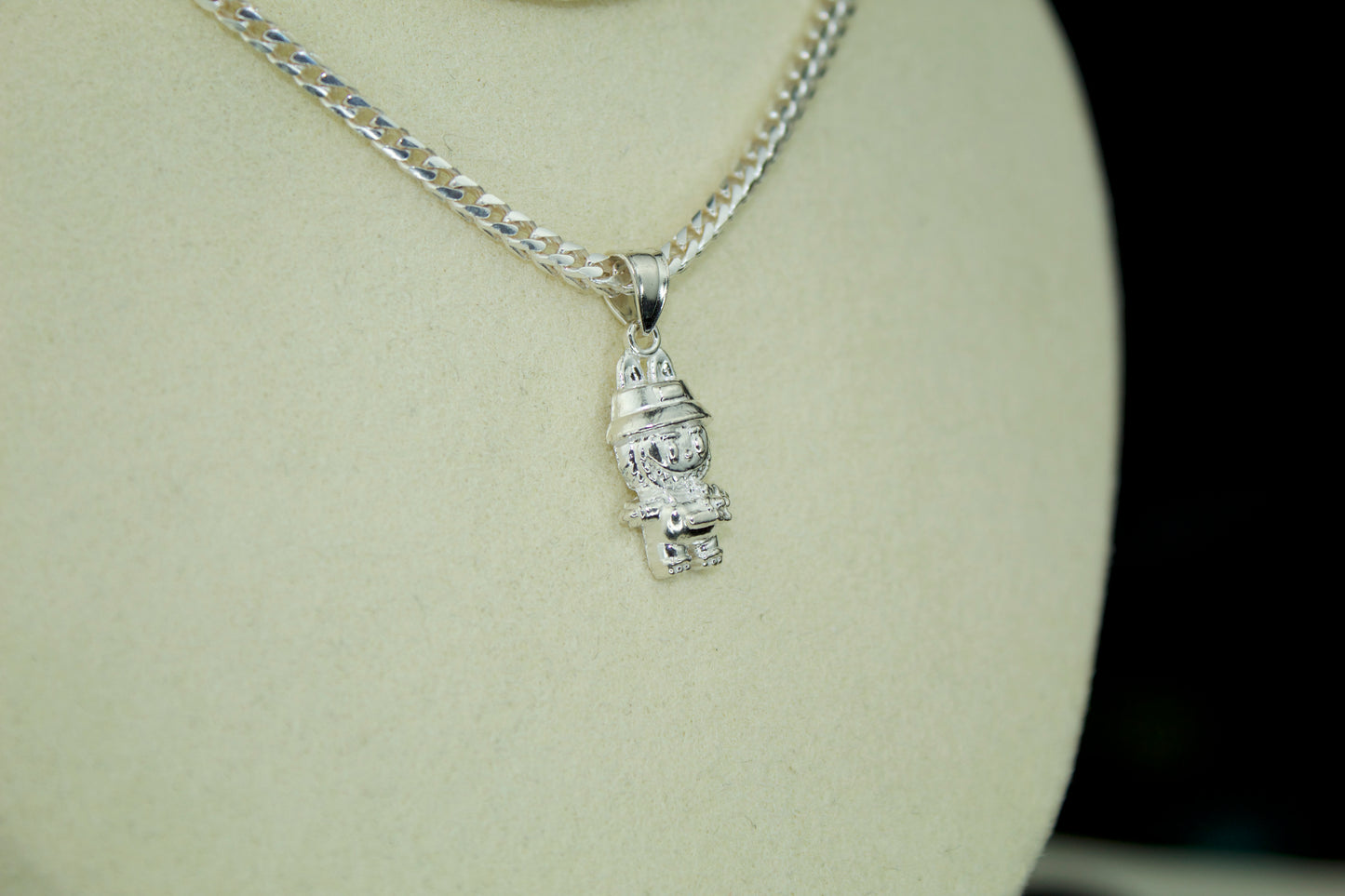 Monster Pendant .925 Sterling Silver