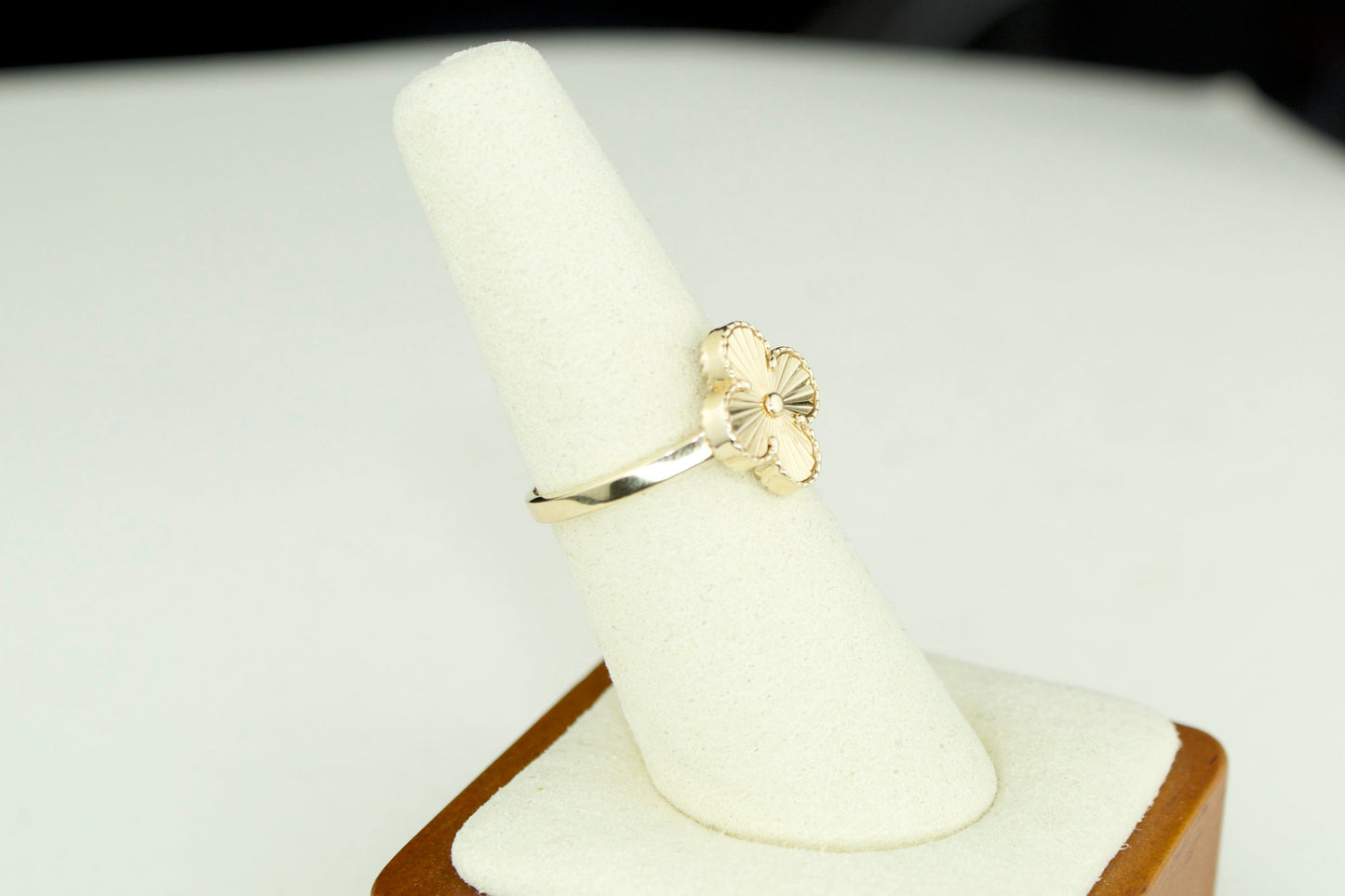 Clover Ring | Solid 14K | Size 7