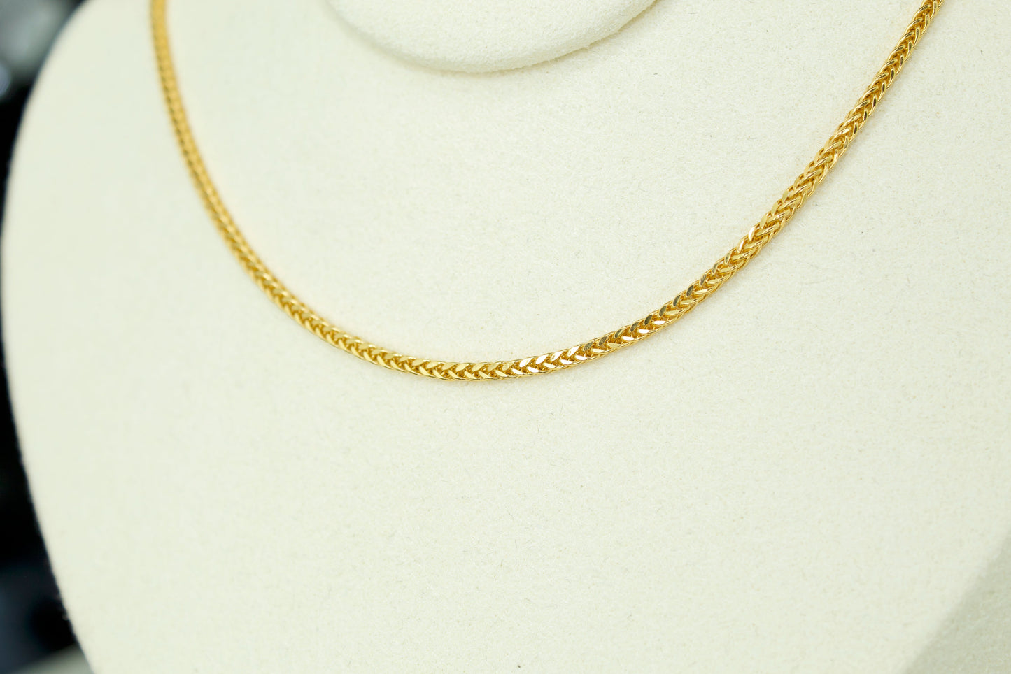 No.21 Franco Chain – 21K Gold (20” / 2mm)