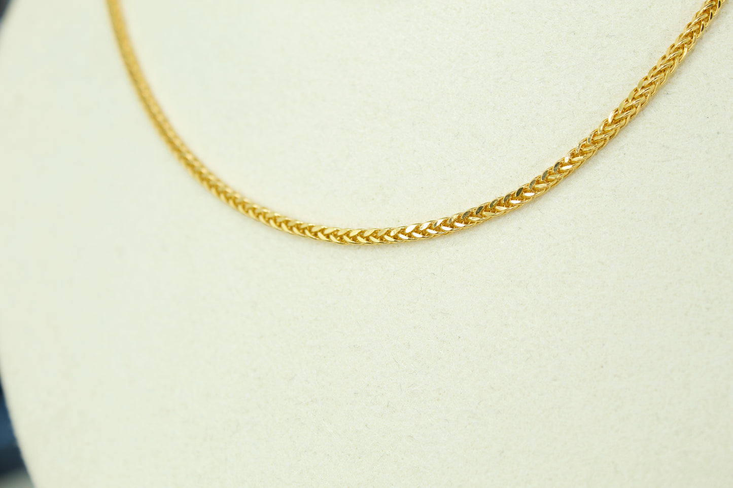 No.21 Franco Chain – 21K Gold (20” / 2mm)