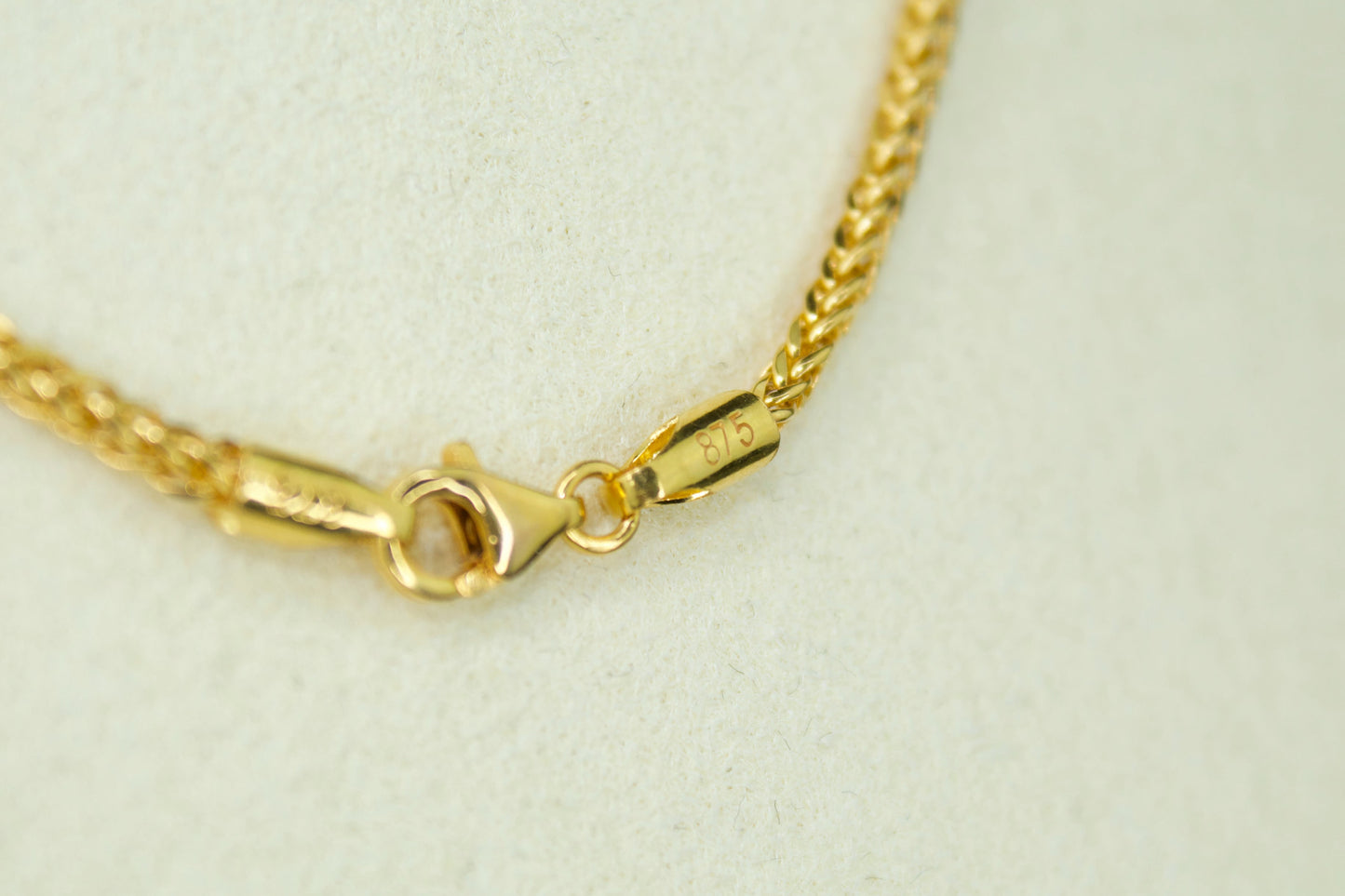 No.21 Franco Chain – 21K Gold (20” / 2mm)