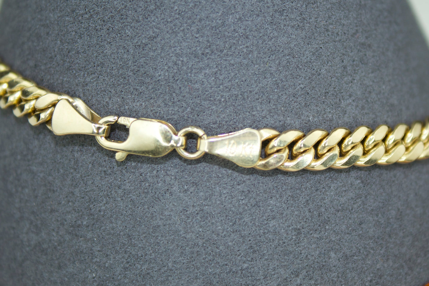 Miami Cuban Bracelet | 10K | Semi Hollow | 4.5mm | 7.5”