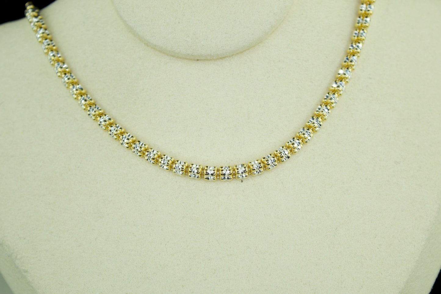 The Ice Necklace | .925 Silver Version | 14K Gold & Rhodium Plated